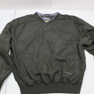 Cabela's Mens Medium Pullover Windbreaker Jacket